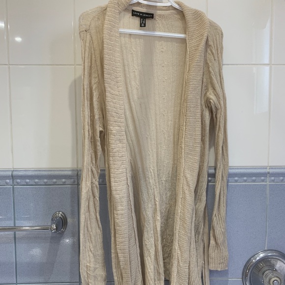 Love & Legend Beige Wool Knit Cardigan - Picture 2 of 4